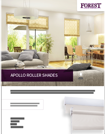 Forest Apollo Roller Shades